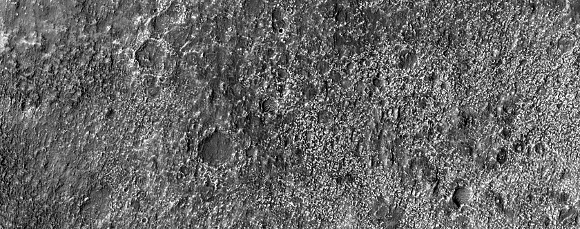 Terrain Northeast of Corozal Crater