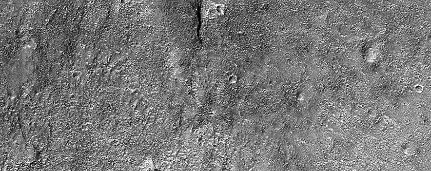 Monitor Mid-Latitude Apron and Tongue Materials in Reull Vallis