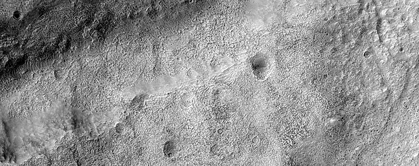 Terrain Southwest of Pickering Crater
