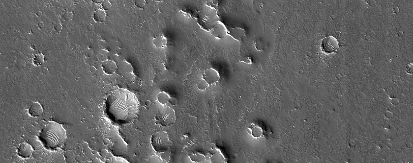 Cone in Utopia Planitia