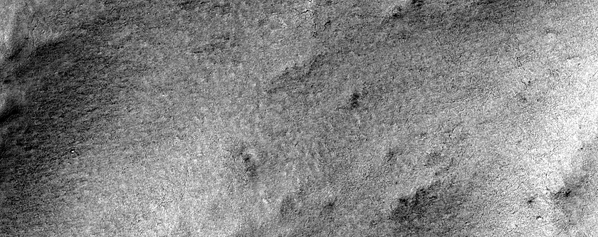 Seasonal Monitoring Northwest of Main Crater