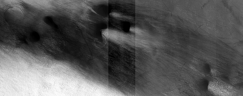 Dune Monitoring in Mie Crater