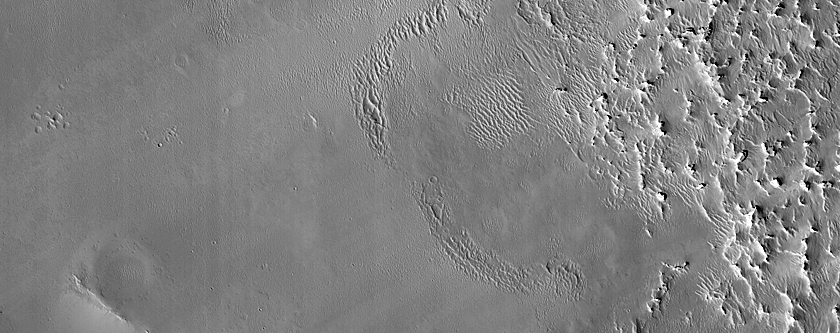 Inverted Fluvial Ridge with Complex Structure