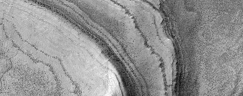 Layers in Polar Pit