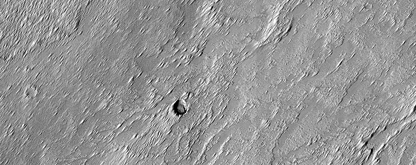 Pit on Arsia Mons