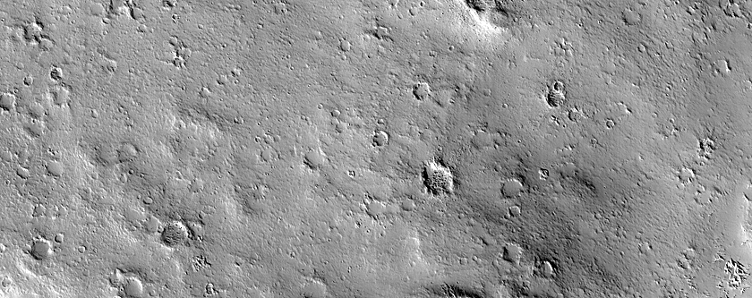 Hill in Eumenides Dorsum