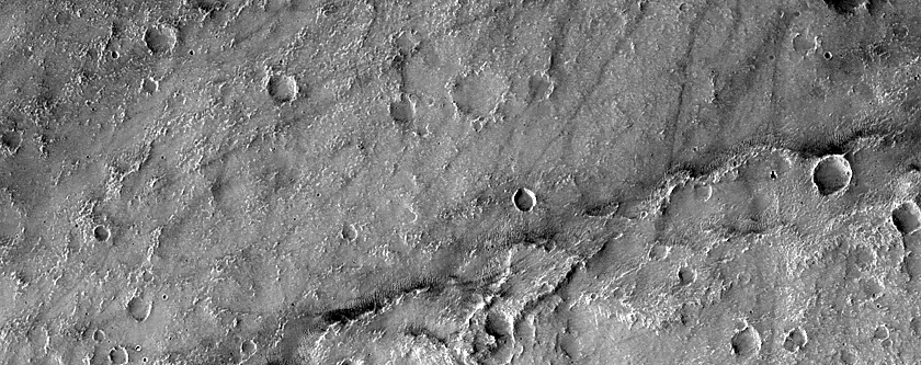Landforms South of Solis Planum
