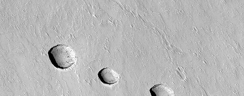 Pits on Arsia Mons