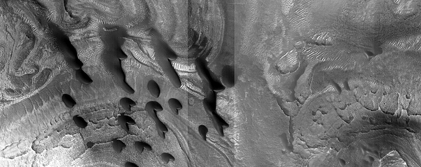 Dune Monitoring in Crater