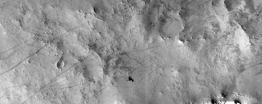 Candidate Recent Impact Site