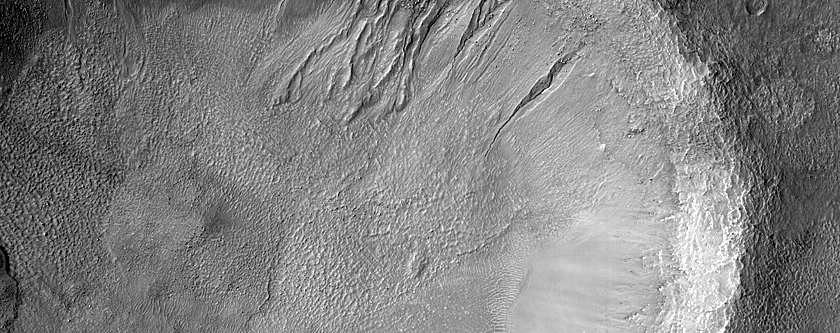 South Facing Gullies with Inverted Aprons