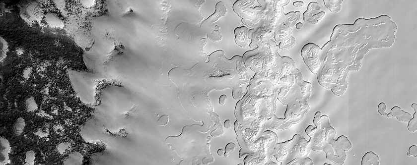 South Polar Terrain Sample
