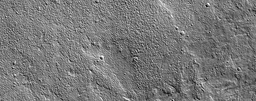 Terrain Transitions in Lava Rille