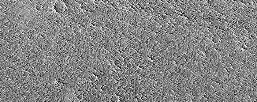 Candidate Recent Impact Site