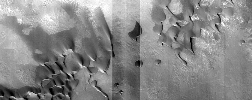 Dune Monitoring in Davies Crater