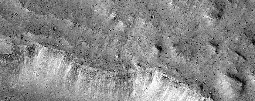 Slump in Kasei Valles