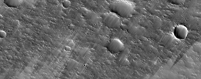 Terrain Southeast of Fortuna Fossae