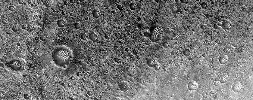 Dark Patch on Cantoura Crater Floor