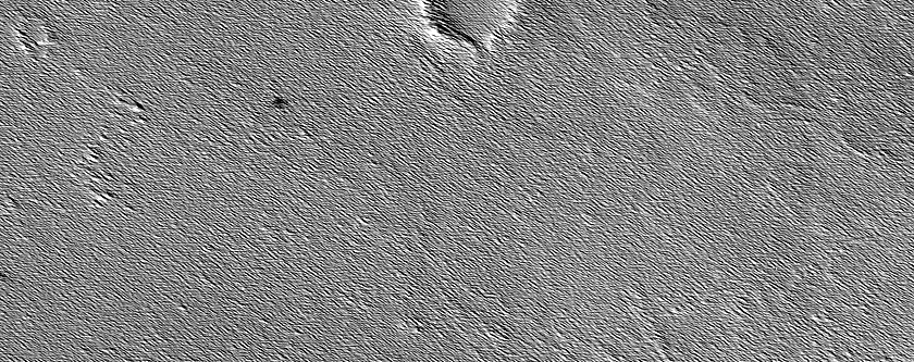 Candidate Recent Impact Site