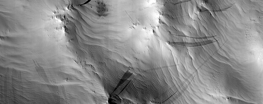 Candidate Recent Impact Site