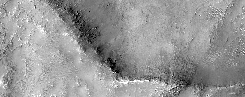 Terrain Northeast of Kibuye Crater