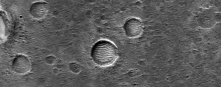 Terrain Sample in Tyrrhena Terra