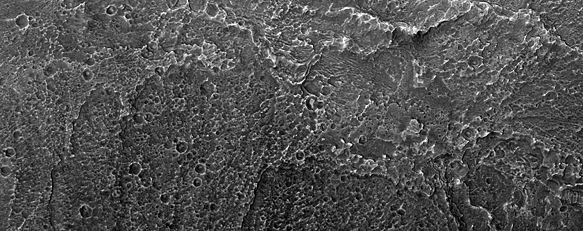 Alluvial Fans in Coprates Catena