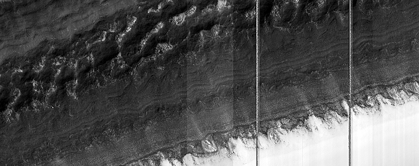 South Polar Residual Cap Intraseasonal Change Monitoring