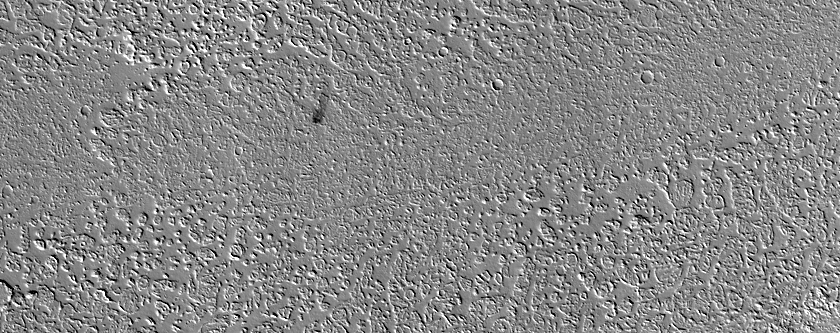 Candidate Recent Impact Site