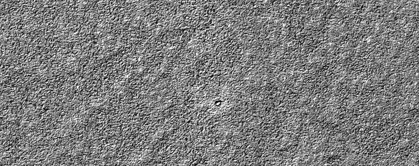 Monitor New Small Impact Crater on South Polar Layered Deposits