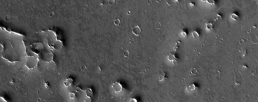 Cones in Utopia Planitia