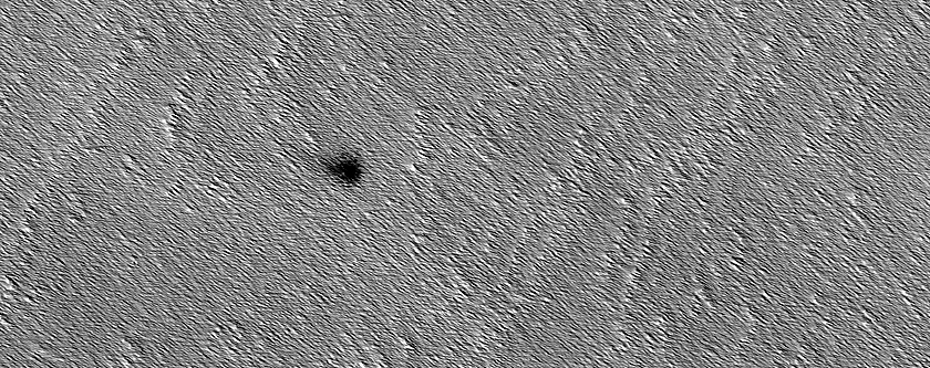 Candidate Recent Impact Site