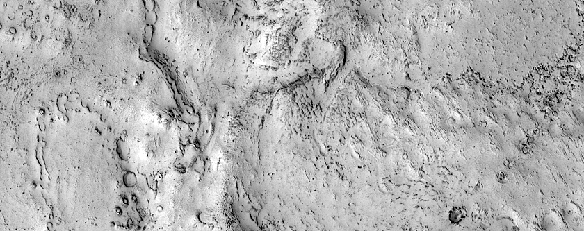 Ridge in Lava Flow