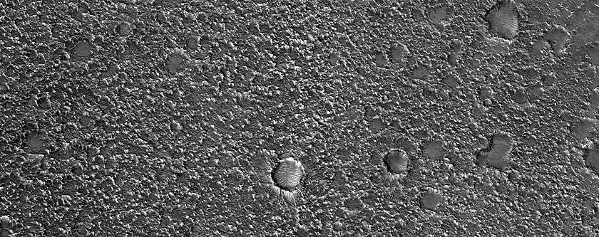 Terrain Sample in Tyrrhena Terra