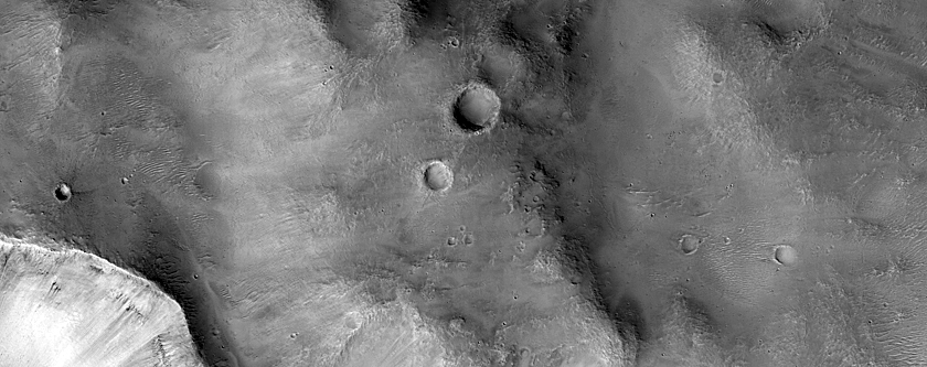 Terrain Sample in Tyrrhena Terra