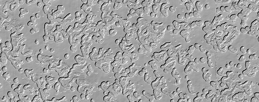 Monitoring of South Polar Residual Cap