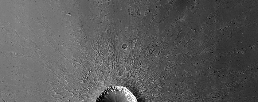 Crater near Opportunity Landing Site