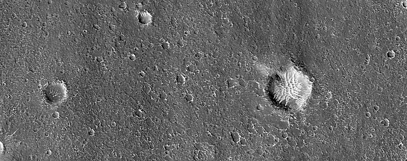 Candidate Recent Impact Site