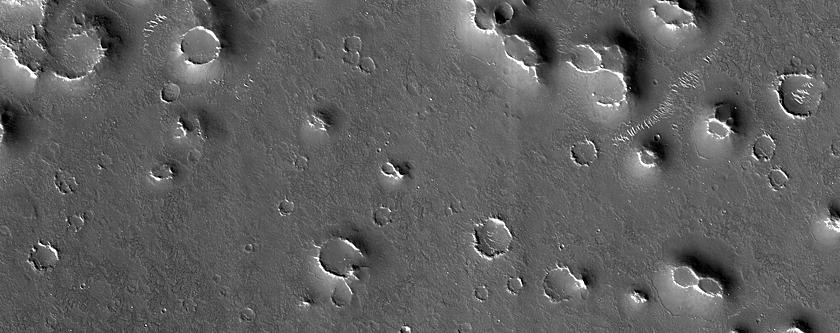 Cones in Utopia Planitia