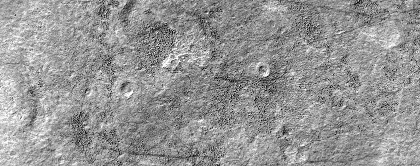Terrain North of Huxley Crater