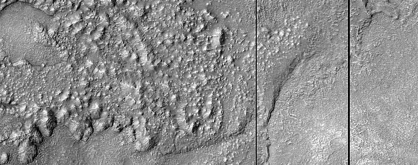 Terrain South of Hale Crater