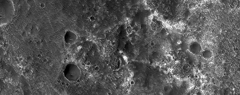 Clay Exposure near Terby Crater