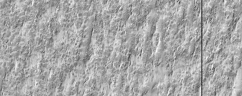 Landforms above Subsurface Radar Observations of South Polar Cap