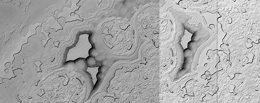 South Polar Residual Cap Intraseasonal Change Monitoring