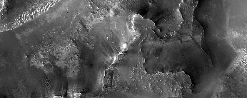 Jezero Crater Inlet Valley