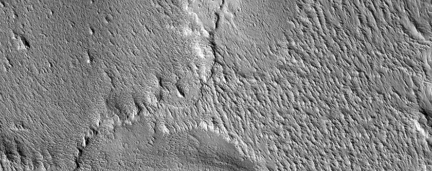 Terrain Northwest of Nicholson Crater