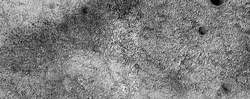 Terrain West of Roseau Crater