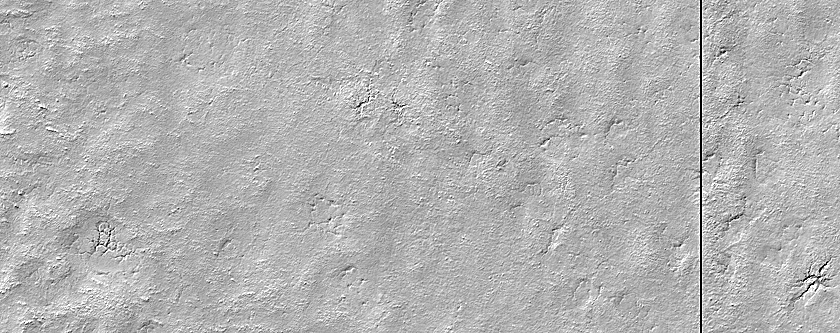 Landforms above Subsurface Radar Observations of South Polar Cap