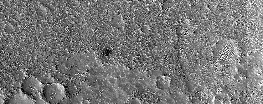 Candidate Recent Impact Site