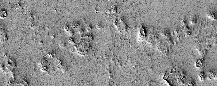Pitted Cones and Related Terrain in Amazonis Planitia